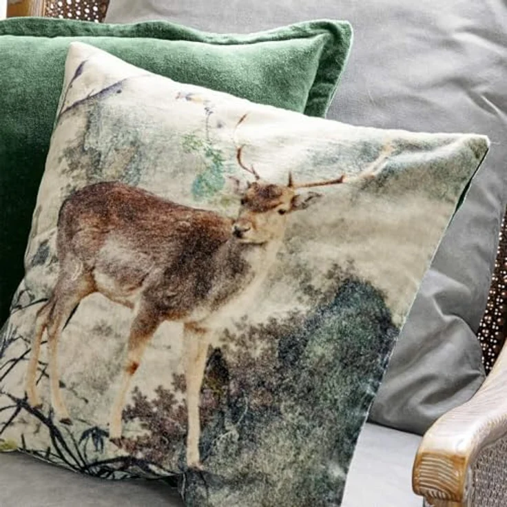 Mirabeau Kissenhülle Kissenhülle 2er Set Anie grün – Bild 4