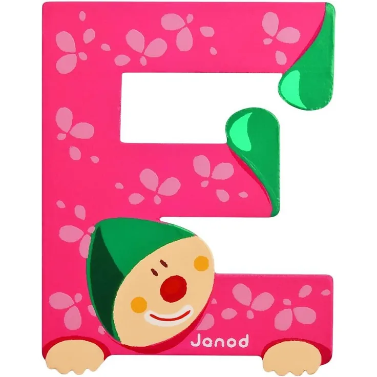 Buchstaben Clown E - 1 Buchstabe, zufällige Auswahl, keine Vorauswahl möglich