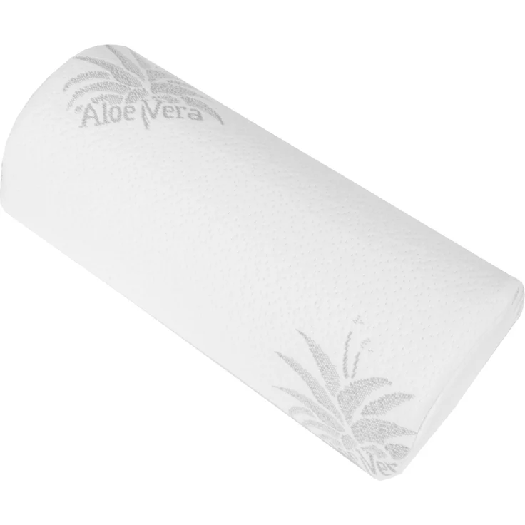 Nackenrolle ( 42x20cm ), Nackenkissen mit Memory-Effekt, abnehmbarer Bezug, Aloe Vera veredelt, Gesundheitskissen – Bild 5