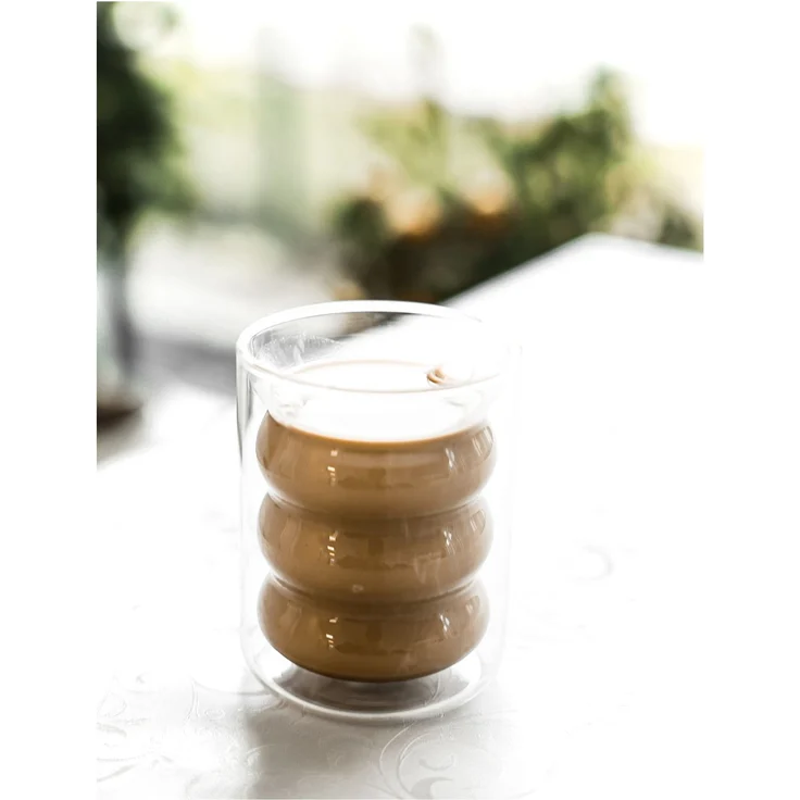 Mulex 4 Tlg. Espressogläser Latte Macchiato Gläser Dopplewandig Gläser-Set 200 ml – Bild 4