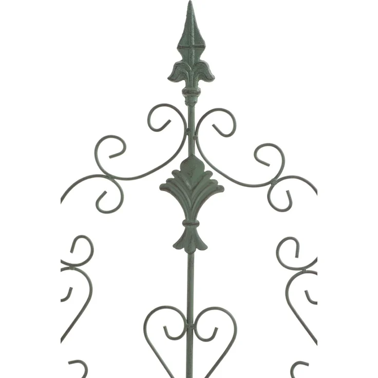 Rankgitter FALK 2er Set - 35x1x122cm, Metall, Antik-Grün | Rankhilfe Kletterpflanzen Gartendekoration – Bild 3