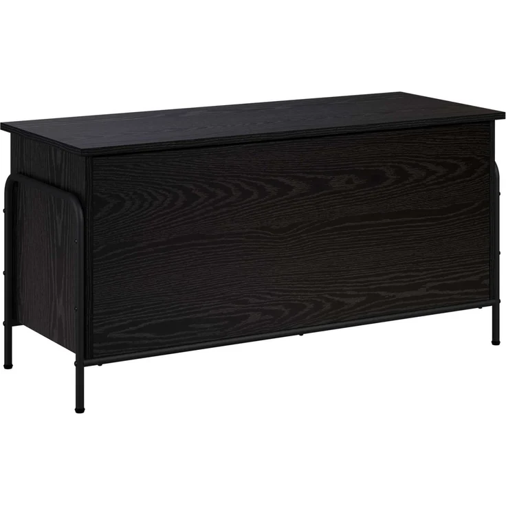 vidaXL Aufbewahrungsbox Schwarz Eichen-Optik 80 x 40 x 49,5 cm 8013680 – Bild 5