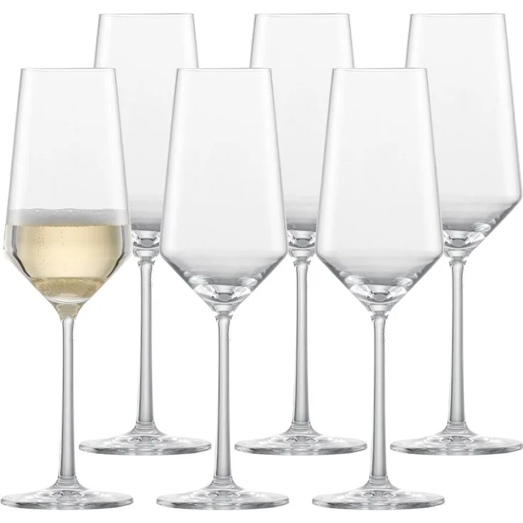 Zwiesel Glas PURE Champagnerglas 6er Set