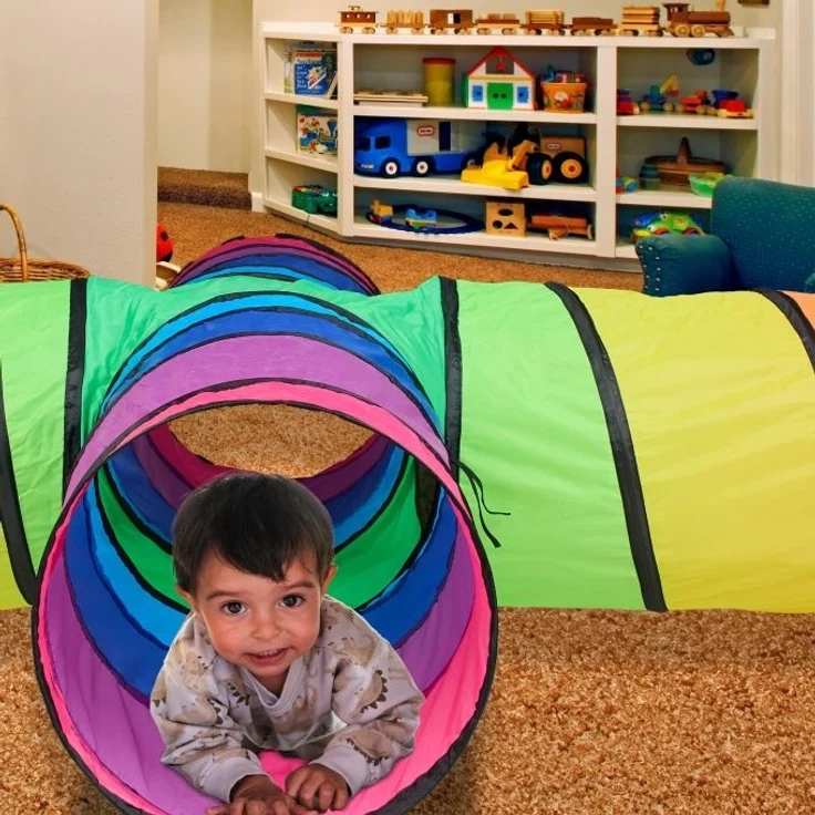 Bunter Spieltunnel mit 4 Röhren 10048913 – Bild 3