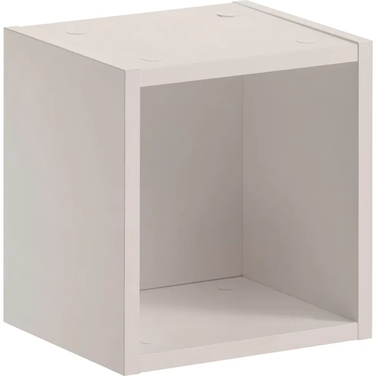Qubik Oberes Bücherregal (27,9x21,3x26,7cm), Kaschmir matt