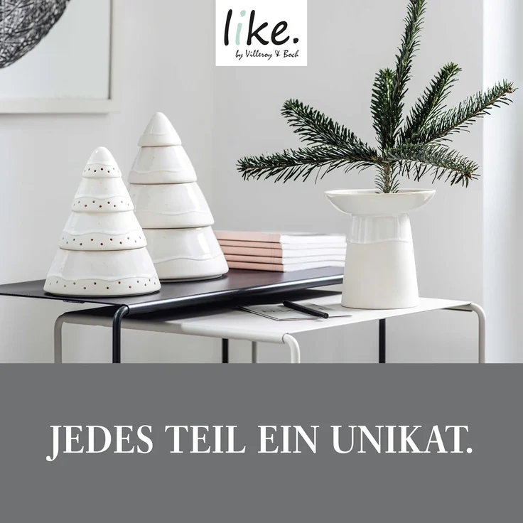 like. by Villeroy & Boch Winter Glow Windlicht Baum ø 14,6 cm – Bild 7