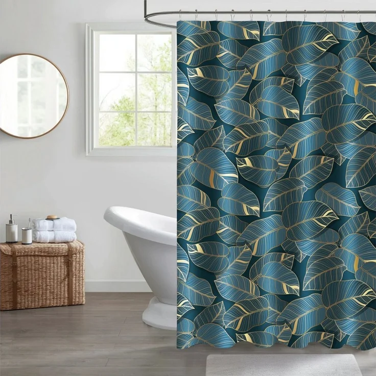 Sanilo Duschvorhang 180 x 200 cm, viele schöne Duschvorhänge zur Auswahl Breite 180 cm, 100% wasserdicht, Anti-Schimmel-Effekt, hochwertige Qualität – Bild 2