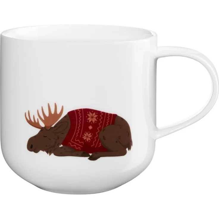 ASA Selection Henkelbecher, Moose Xmas, L. 92mm, B. 92mm, H. 95mm – Bild 2