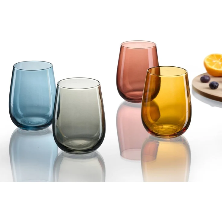 Ritzenhoff & Breker Palermo Trinkglas 475 ml bunt 4er Set – Bild 4