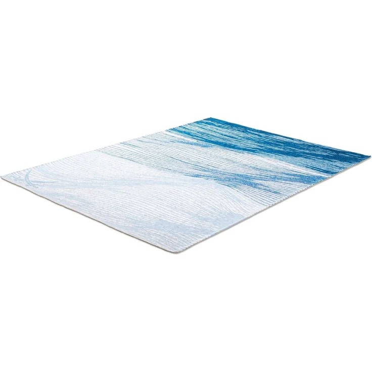 Sansibar Teppich Keitum 007, rechteckig, Höhe: 3 mm, Flachgewebe, modernes Wellen Design & gekreuzte Säbel – Bild 2