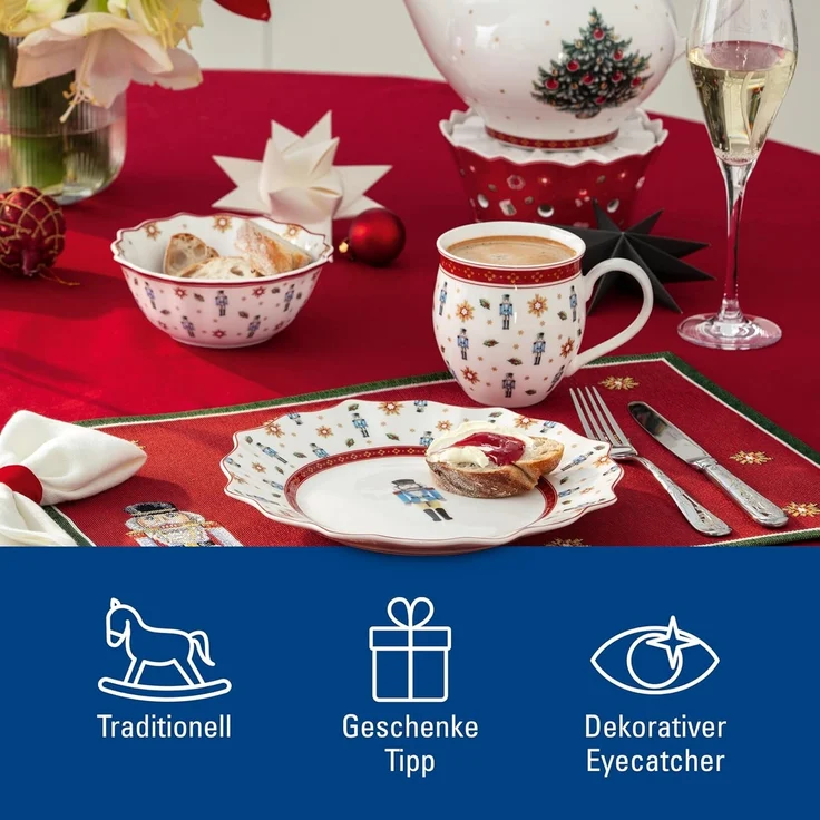 Villeroy & Boch Toy's Delight Jubiläums-Teller Set 4-teilig – Bild 5