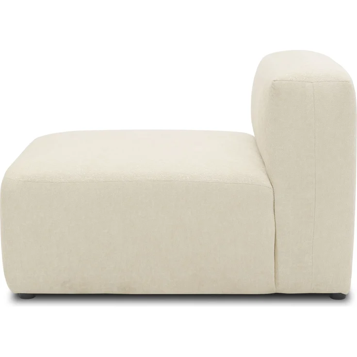DOMO. collection Sessel 800013, Polstersessel, rechteckig, gepolsterte Rückenlehne, Modul-Element, Sitzelement, Polstergarnitur, 85 x 108 x 69 (BxTxH), natur – Bild 3