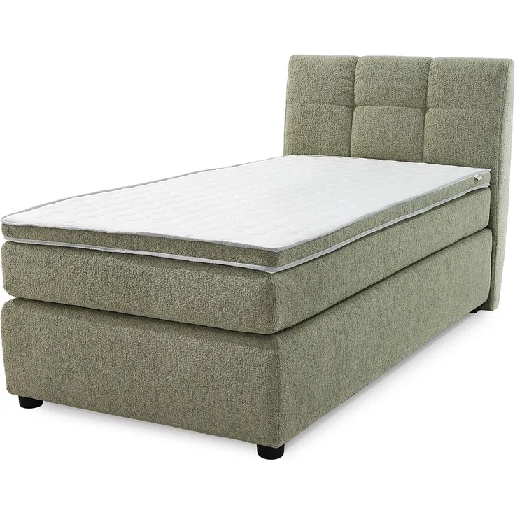 Jockenhöfer Boxspringbett OLIVIA - Schlafzimmer Taschenfederkernmatratze in 432/13 blassgrün
