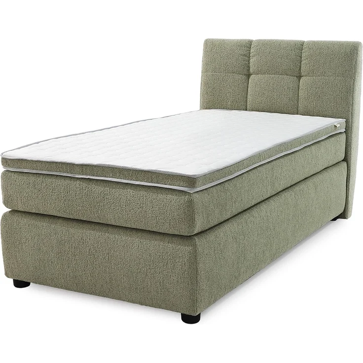 Jockenhöfer Boxspringbett OLIVIA - Schlafzimmer Taschenfederkernmatratze in 432/13 blassgrün