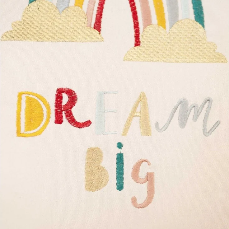 PAPIERDRACHEN Wandteppich Wanddekoration für Kinder aus Stoff - Kinderzimmer - Boho Wandteppich – Bild 2