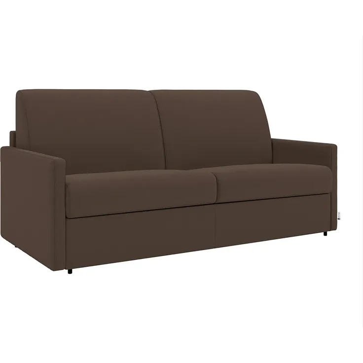 Vente-unique - CALIFE Sofa Stoff Braun - B 223 cm94 cm x H 85 cm x L 150 cm – Bild 3