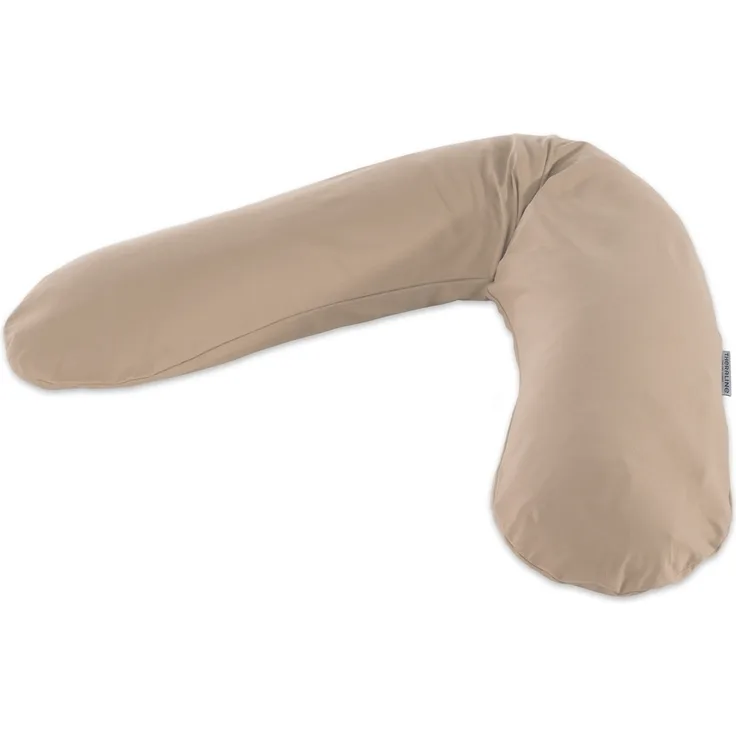 Bezug für das Original Theraline Stillkissen Cappuccino BIO-Jersey