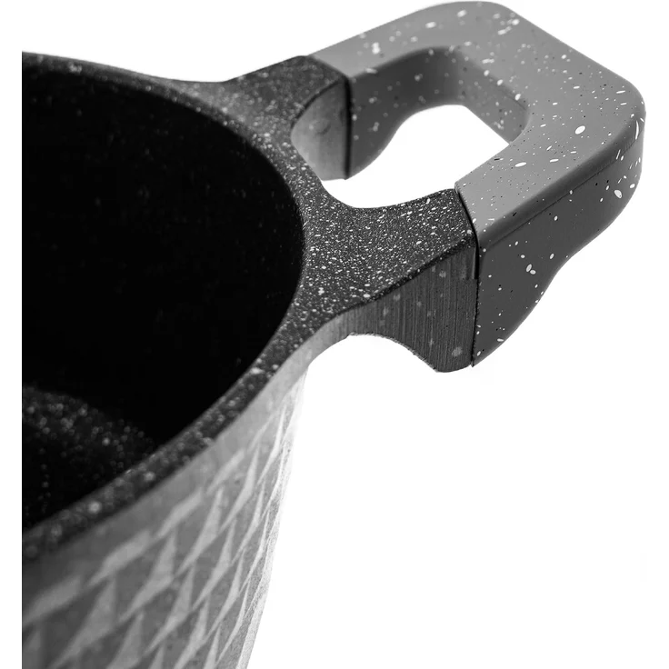 Almina Kochtöpfe in Grau Aluminium-Druckguss mit Antihaftbeschichtung 2,4L – Bild 4