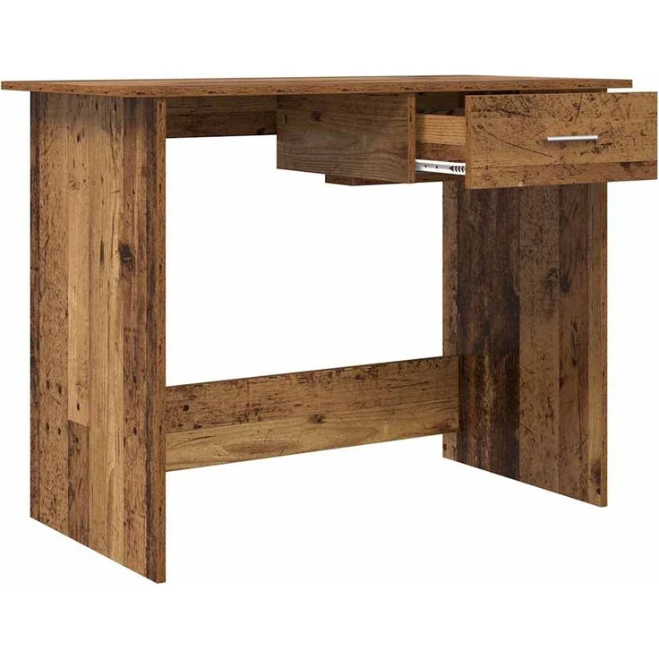 vidaXL Schreibtisch Altholz 100 x 50 x 76 cm Holzwerkstoff 875248 – Bild 4