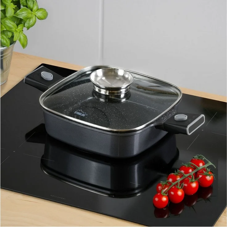 STONELINE Servierpfanne, Aluminiumguss (2-tlg) – Bild 2