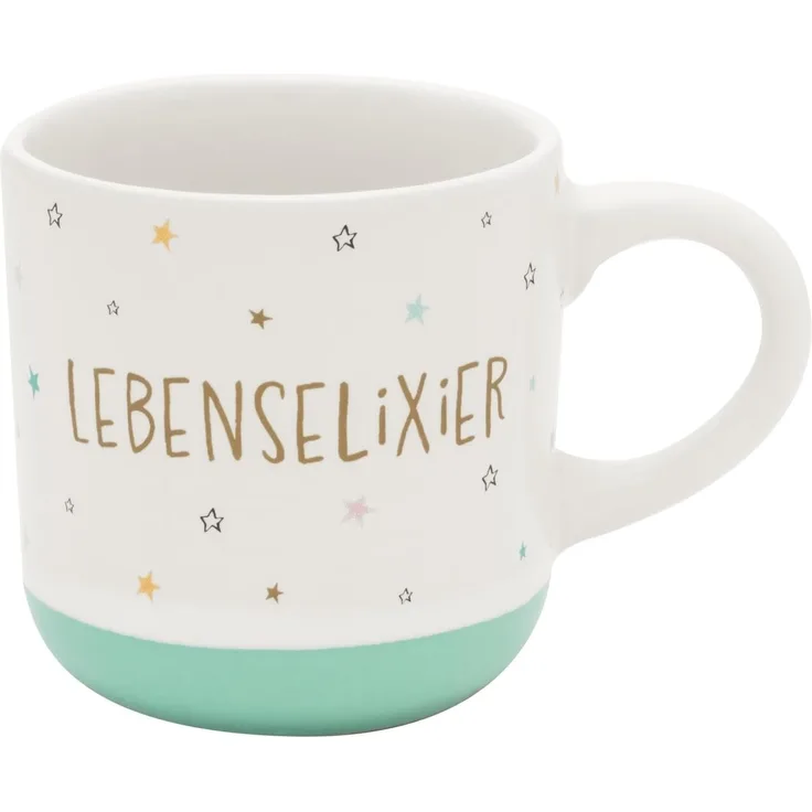 Espressotasse Druck LEBENSELIXIER