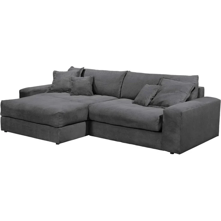 Ecksofa Kamil von Ed Exciting Design im Fjord Cordbezug mit optionalem Hocker – Bild 3