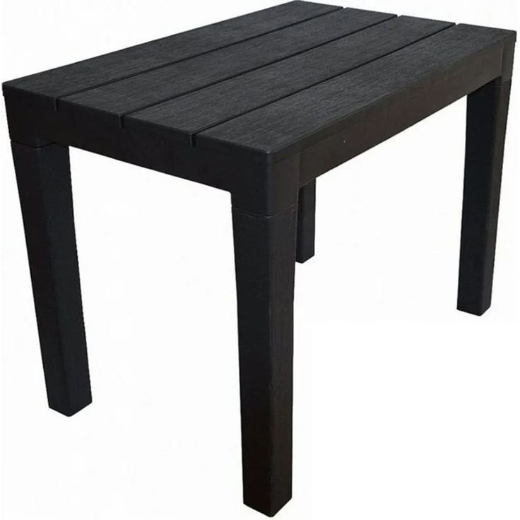 Progarden Gartentisch Bank Kunststoff 60x40 cm bis 90 Kg Anthrazit (Packung, 1-St, 1 Tisch), UV-Beständig, Robust, Wetterfest, Made in Italy, Hochwertig – Bild 4