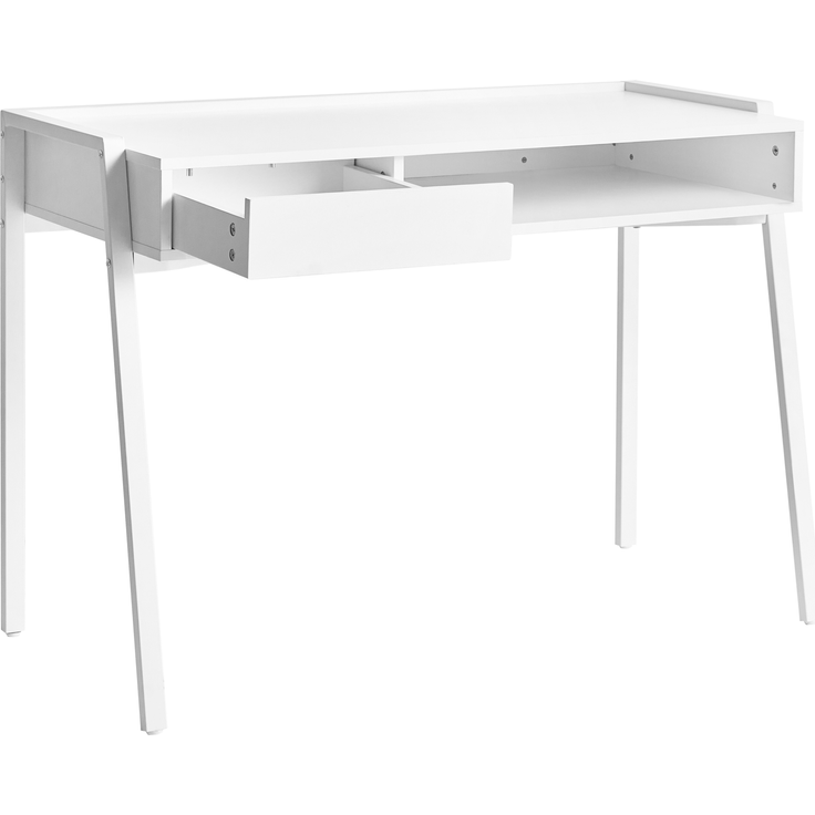 Schreibtisch KOFOTEN Weiß 107 cm 48 cm – Bild 4