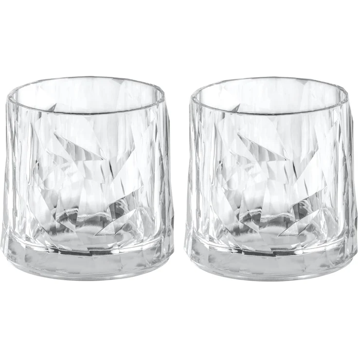 Koziol CLUB NO. 2 Whiskybecher Superglas 2er Set 250 ml - A – Bild 1