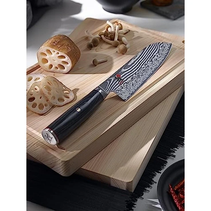 MIYABI 5000 FC-D Santokumesser 18 cm, Glattschliff – Bild 5