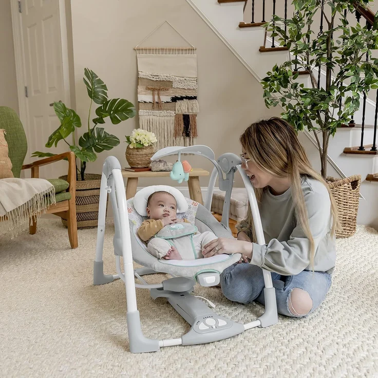 Ingenuity Tragbare Babywippe Wimberly – Bild 3