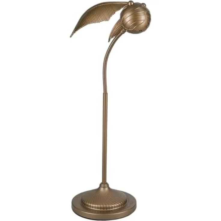 Golden Snitch Paladone Posable Schreibtischlampe - Offiziell lizenziertes Harry Potter Licht für Nachttisch Lesen, flexibler Hals, Geschenk für Home Office Decor – Bild 4