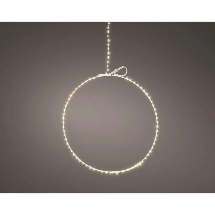 Kaemingk Metall Kreis beleuchtet 165 Lichter Ø 58 cm – Bild 2