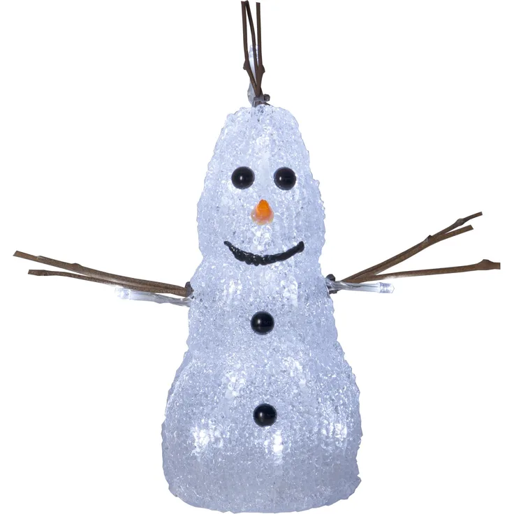 Star 587-05, LED-Acrylschneemann "Crystal Snowman"