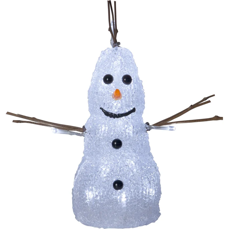 Star 587-05, LED-Acrylschneemann "Crystal Snowman"