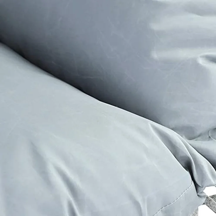 Luxus Hängesessel Style XXL Korb Gestell Grau mit Relaxkissen Hell Grau – Bild 6