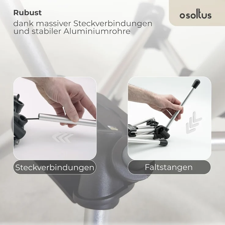 osoltus ultraleichter Faltstuhl Klappstuhl Campingstuhl Strandsessel Nordkap – Bild 5