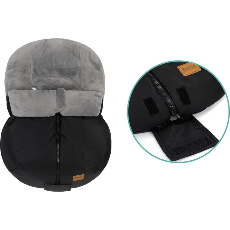 Fillikid Fußsack Sella, Winterfußsack, für Babyschalen – Bild 2