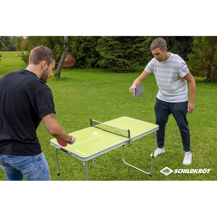 Schildkröt Tragbarer Midi-Tischtennistisch, Holz grün, 60 x 120 x 70 cm – Bild 5