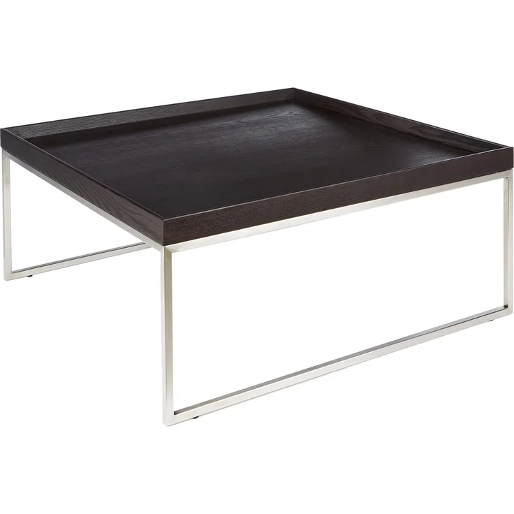 Jan Kurtz 499003 Couchtisch, Holz, Schwarz, 80 x 80 x 36 cm