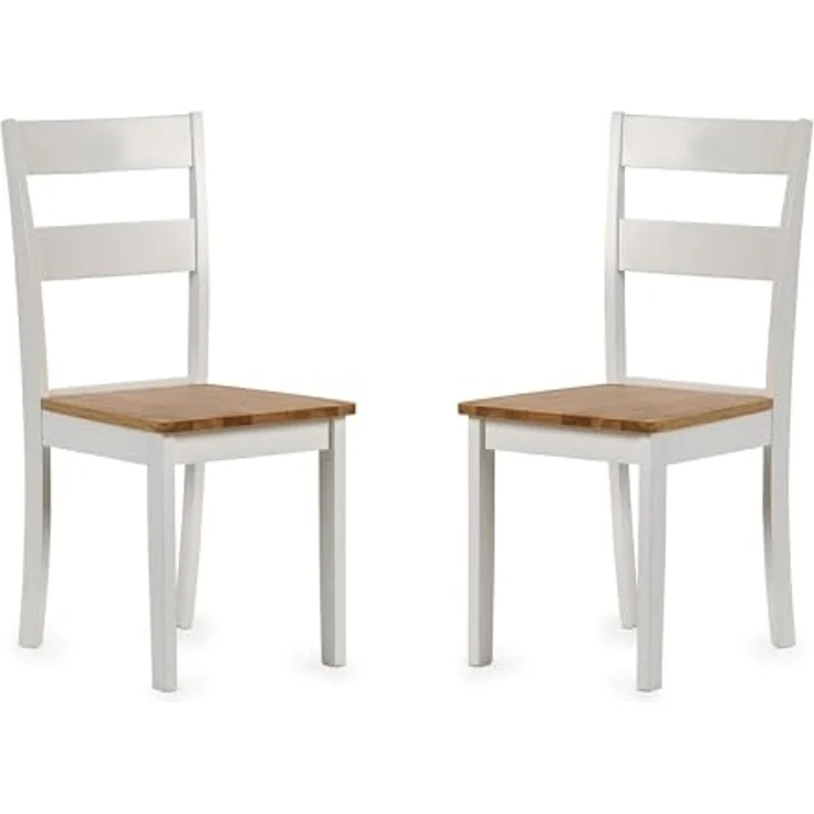 Julian Bowen 2er-Set Esszimmerstühle aus Linwood – Bild 2