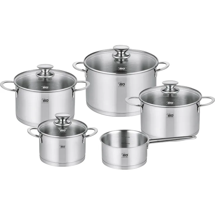 ELO Topfset Galant 5teilig Edelstahl
