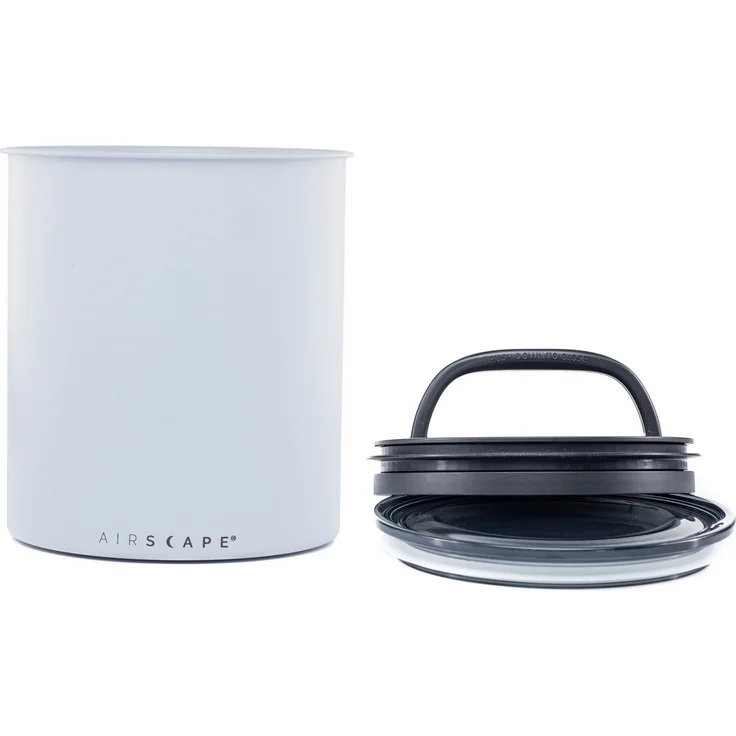 Airscape Edelstahl Kaffeedose Vorratsdose luftdicht 4,7L Auswahl Farbe grau matt AA2108 – Bild 2