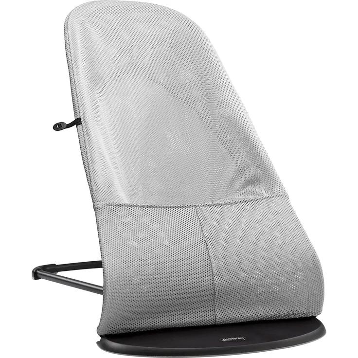 BabyBjörn Balance Soft Wippe Mesh Silber / Weiß Gr – Bild 3