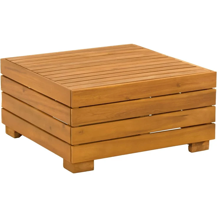 vidaXL Outdoor-Sofagarnitur mit Kissen 8 Stück Braun Massivholz Akazie 3403098 – Bild 3