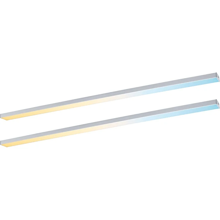 Paulmann LED Lichtleiste Inline Erweiterung chrom matt 55 cm TW 2er Set – Bild 1