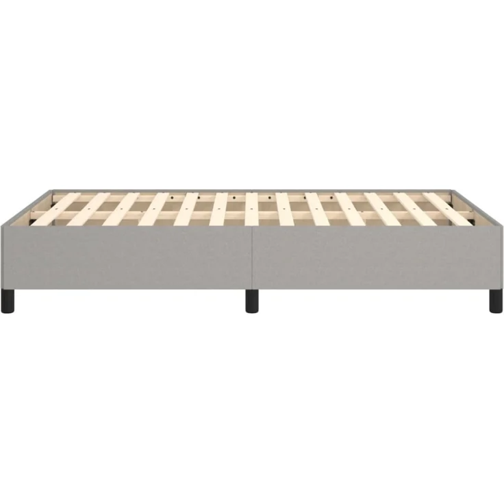 vidaXL Polsterbett, Stoff, 33,5 cm, Hellgrau, 120x190 cm – Bild 7