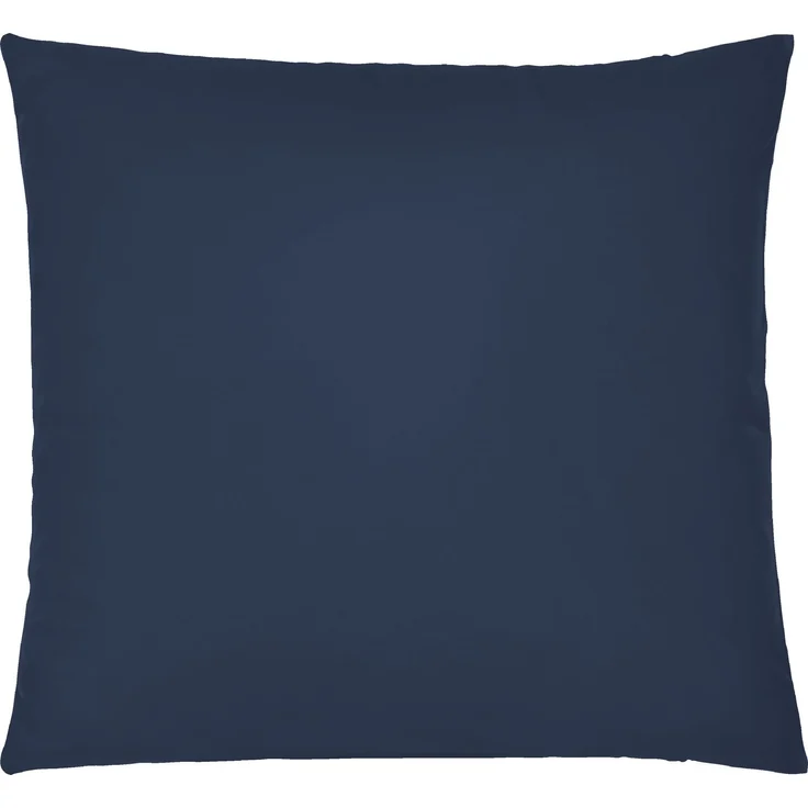 biberna Feinjersey-Kopfkissenbezug 0077144, marine, 2x 40x40 cm – Bild 2
