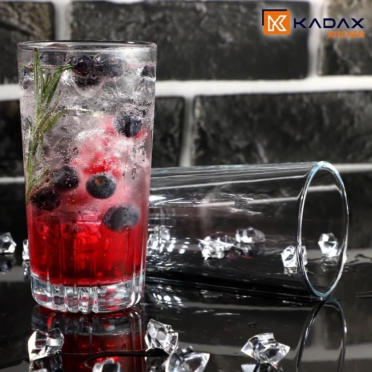 KADAX Gläser 340 ml Set mit 4 Gläsern für Getränke – Bild 7