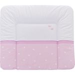 Träumeland Wickelauflage rosa/weiß, Krone